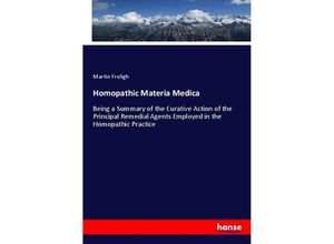 9783337771942 - Homopathic Materia Medica - Martin Freligh Kartoniert (TB)