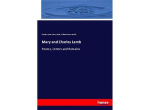 9783337789954 - Mary and Charles Lamb - Charles Lamb Mary Lamb William Carew Hazlitt Kartoniert (TB)