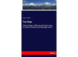 9783337791001 - Toy Dogs - John E Diehl Kartoniert (TB)