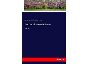 9783337796143 - The Life of Samuel Johnson - James Boswell John Wilson Croker Kartoniert (TB)