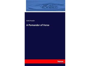 9783337813130 - A Pomander of Verse - Edith Nesbit Kartoniert (TB)