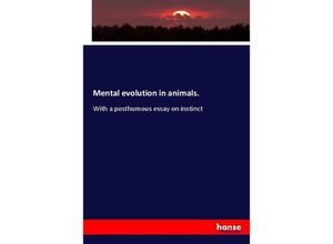 9783337814700 - Mental evolution in animals Kartoniert (TB)