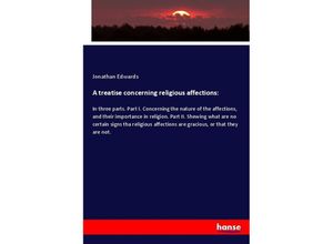 9783337822767 - A treatise concerning religious affections - Jonathan Edwards Kartoniert (TB)