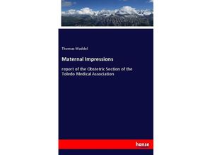 9783337825058 - Maternal Impressions - Thomas Waddel Kartoniert (TB)