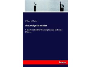 9783337825355 - The Analytical Reader - William A Martin Kartoniert (TB)