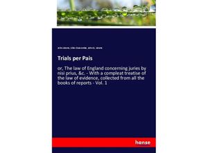 9783337844493 - Trials per Pais - John Adams Giles Duncombe John Q Adams Kartoniert (TB)