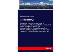 9783337872762 - Medical botany - James Sowerby William Woodville Kartoniert (TB)