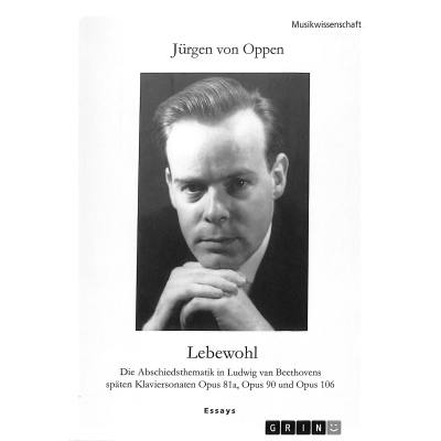 9783346647979 - Lebewohl - Die Abschiedsthematik in Beethovens späten Klaviersonaten op 81a op 90 + op 106