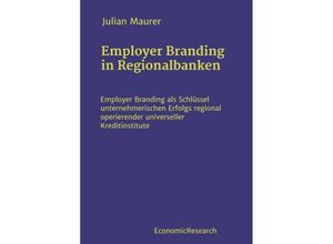 9783347060166 - Employer Branding in Regionalbanken - Julian Maurer Kartoniert (TB)