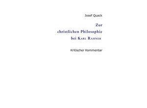 9783347593886 - Zur christlichen Philosophie bei Karl Rahner Kartoniert (TB)