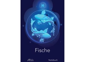 9783347626676 - Sternzeichen Fische Notizbuch Designed by Alfred Herler - Herler Books(TM) Kartoniert (TB)