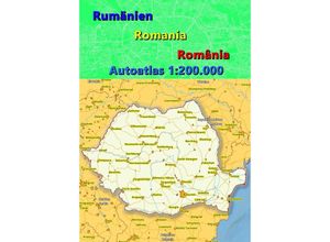 9783347800731 - Rumänien Autoatlas Straßenatlas 2023 2024 1200000 (România) - M&M Baciu Kartoniert (TB)