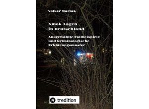 9783347906785 - Amok-Lagen in Deutschland Ausgewählte Fallbeispiele und kriminologische Erklärungsmuster - Volker Mariak Kartoniert (TB)