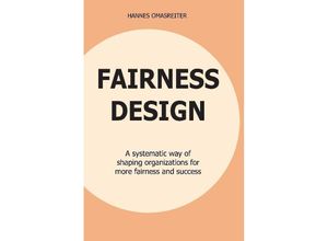 9783347908154 - FAIRNESS DESIGN - Hannes Omasreiter Kartoniert (TB)