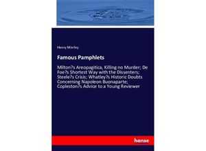 9783348019477 - Famous Pamphlets - Henry Morley Kartoniert (TB)