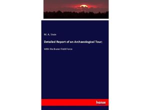 9783348026345 - Detailed Report of an Archaeological Tour  - M A Stein Kartoniert (TB)