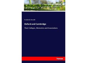 9783348036085 - Oxford and Cambridge - Frederick Arnold Kartoniert (TB)