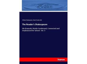 9783348037051 - The Readers Shakespeare - William Shakespeare David Charles Bell Kartoniert (TB)