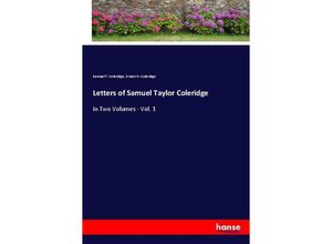 9783348039482 - Letters of Samuel Taylor Coleridge - Samuel T Coleridge Ernest H Coleridge Kartoniert (TB)