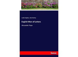 9783348040044 - English Men of Letters - Leslie Stephen John Morley Kartoniert (TB)