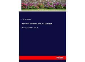 9783348044097 - Personal Memoirs of P H Sheridan - P H Sheridan Kartoniert (TB)