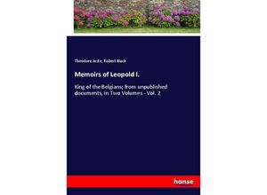 9783348045421 - Memoirs of Leopold I - Theodore Juste Robert Black Kartoniert (TB)