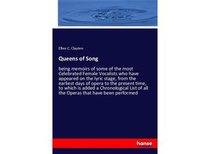 9783348045896 - Queens of Song - Ellen C Clayton Kartoniert (TB)