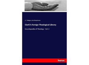 9783348047623 - Clarks Foreign Theological Library - J F Rabiger John Macpherson Kartoniert (TB)