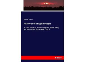 9783348054096 - History of the English People - John R Green Kartoniert (TB)