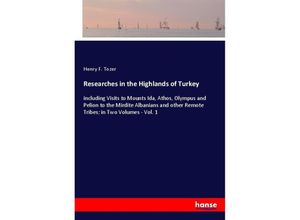 9783348054263 - Researches in the Highlands of Turkey - Henry F Tozer Kartoniert (TB)