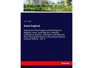 9783348054515 - Social England - H D Traill Kartoniert (TB)