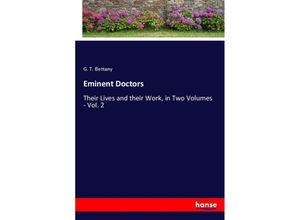 9783348054782 - Eminent Doctors - George Th Bettany Kartoniert (TB)