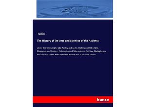 9783348059251 - The History of the Arts and Sciences of the Antients - Rollin Kartoniert (TB)