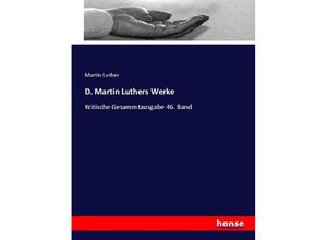 9783348068413 - D Martin Luthers Werke - Martin Luther Kartoniert (TB)