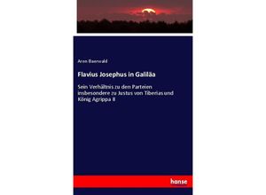 9783348074278 - Flavius Josephus in Galiläa - Aron Baerwald Kartoniert (TB)