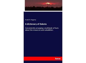 9783348075022 - A dictionary of Dakota - Frank H Hagerty Kartoniert (TB)