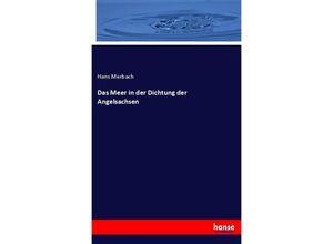 9783348075138 - Das Meer in der Dichtung der Angelsachsen - Hans Merbach Kartoniert (TB)