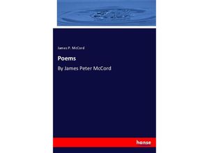 9783348078580 - Poems - James P McCord Kartoniert (TB)