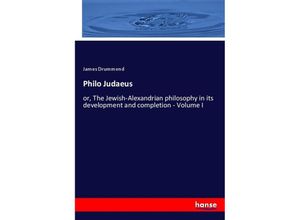 9783348080576 - Philo Judaeus - James Drummond Kartoniert (TB)