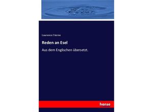 9783348086288 - Reden an Esel - Laurence Sterne Kartoniert (TB)