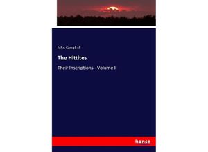 9783348104135 - The Hittites - John Campbell Kartoniert (TB)