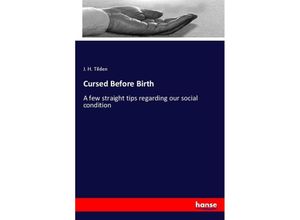 9783348108423 - Cursed Before Birth - J H Tilden Kartoniert (TB)