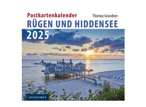 9783356024944 - Postkartenkalender Rügen und Hiddensee 2025