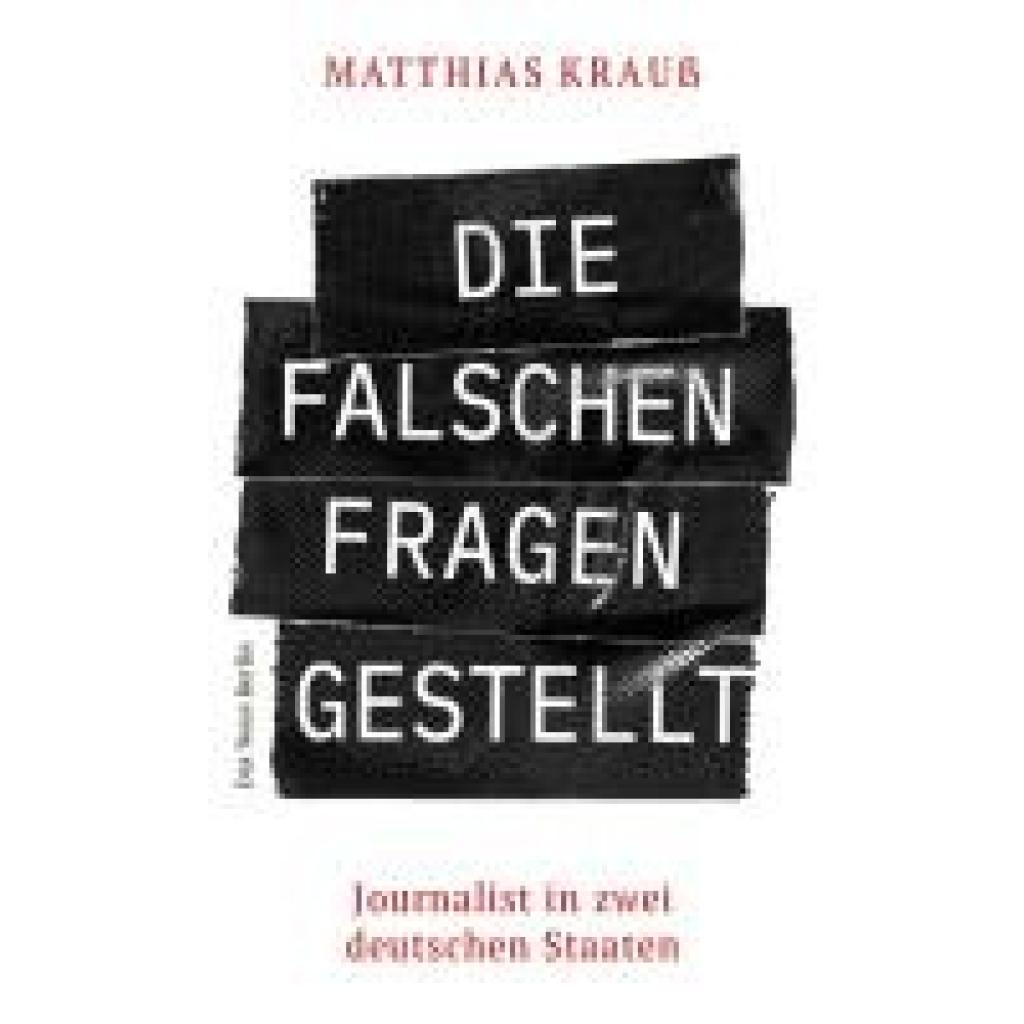 9783360027641 - Krauß Matthias Die falschen Fragen gestellt