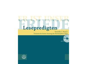 9783374059027 - Er ist unser Friede Lesepredigten 2019 m CD-ROMBd2 Kartoniert (TB)