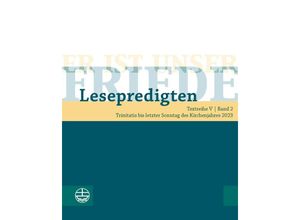 9783374073917 - Er ist unser Friede Lesepredigten Textreihe V Bd 2 Kartoniert (TB)