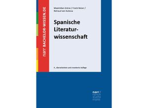 9783381102518 - Spanische Literaturwissenschaft - Maximilian Gröne Rotraud von Kulessa Frank Reiser Kartoniert (TB)