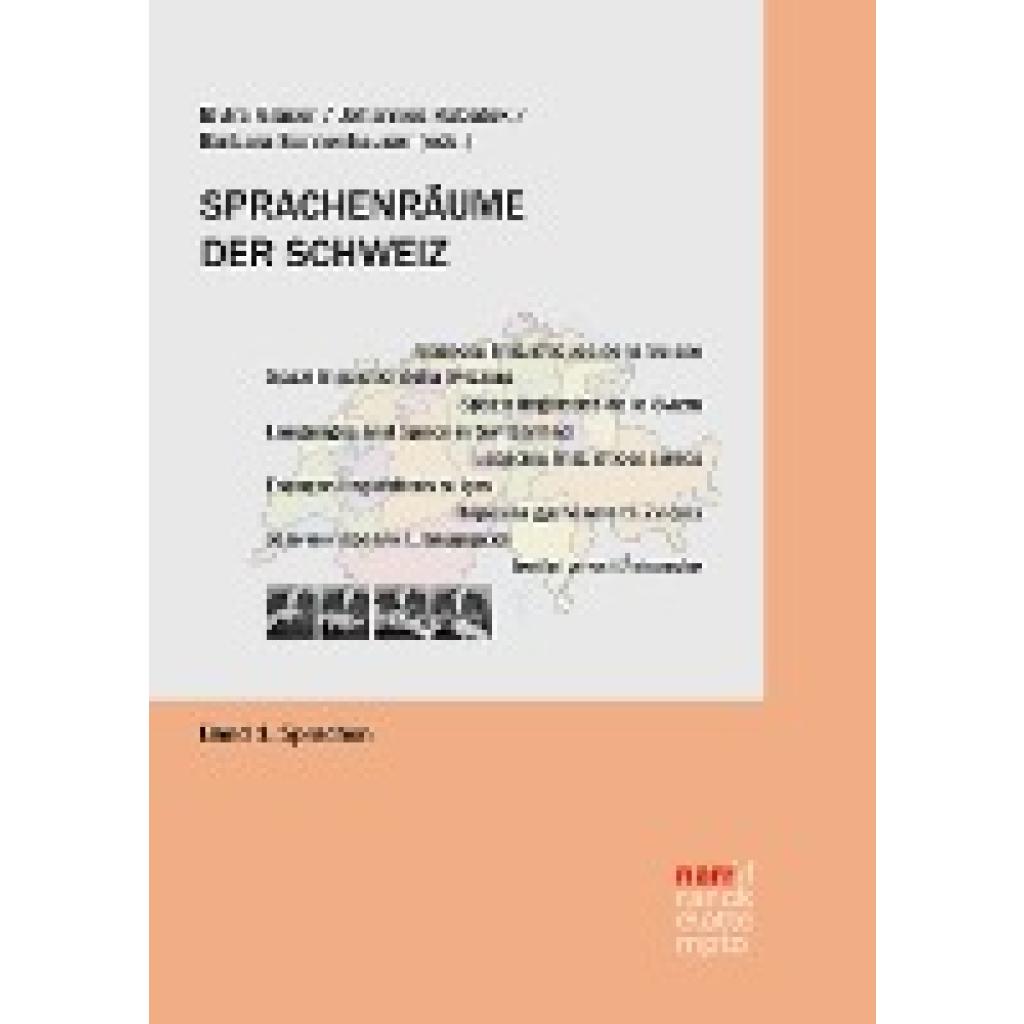 9783381104017 - Sprachenräume der Schweiz Band 1 Sprachen