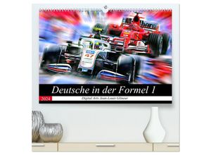 9783383013331 - Deutsche in der Formel 1 (hochwertiger Premium Wandkalender 2024 DIN A2 quer) Kunstdruck in Hochglanz