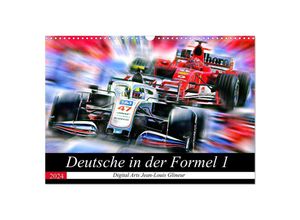 9783383014376 - Deutsche in der Formel 1 (Wandkalender 2024 DIN A3 quer) CALVENDO Monatskalender